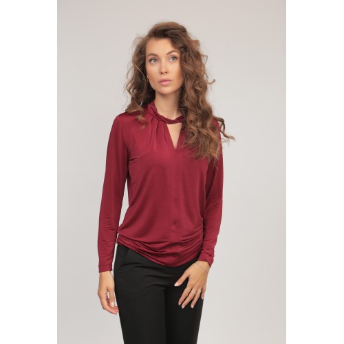 Блуза Кенсол 379 вишна Блуза Кенсол 379 вишна